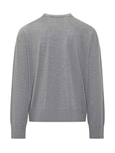 Maglia Girocollo Lana Grigia Ami Alexandre Mattiussi - Abbigliamento Uomo | $store$