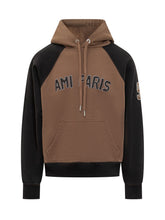 Ami Alexandre Mattiussi Felpa Hoodie Bicolore Uomo - Abbigliamento Uomo | $store$