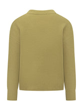 Cardigan Ami Alexandre Mattiussi con Logo Cuore Verde - Abbigliamento Uomo | $store$