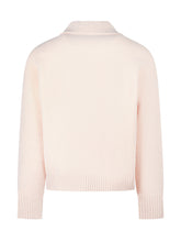 Ami Maglione Rosa con Logo Cuore e Colletto - Abbigliamento Uomo | $store$