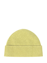 Ami Alexandre Mattiussi Cappello Beanie in Lana Giallo - Accessori Uomo | $store$