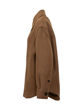Ami Alexandre Mattiussi Camel Wool Jacket with Buttons - Ami Alexandre Mattiussi | $store$