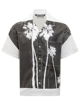 Palm Angels Camicia con Stampa Palme - Abbigliamento Uomo | $store$