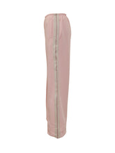 Palm Angels Pink Pants with Side Stripes - COLLEZIONE TEAM EC | $store$