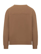 Pinko Felpa Marrone con Logo Gioiello Donna - Abbigliamento Donna | $store$