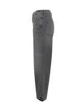 Jeans a Gamba Larga Grigio Pinko - Abbigliamento Donna | $store$