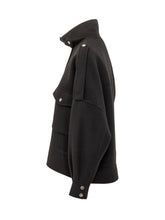 Pinko Crostino Black Wool Caban - COLLEZIONE TEAM EC | $store$