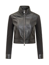 Pinko Giacca Biker con Inserti in Pelle - Abbigliamento Donna | $store$