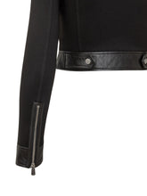 Pinko Giacca Biker con Inserti in Pelle - Abbigliamento Donna | $store$