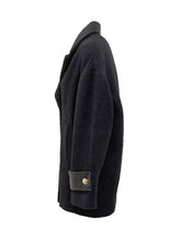 Pinko Canederli Double-Breasted Coat with Leather Details - COLLEZIONE TEAM EC | $store$
