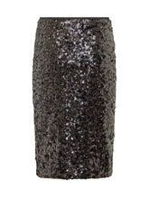 Pinko Black Sequin Pencil Skirt - COLLEZIONE TEAM EC | $store$