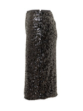 Pinko Black Sequin Pencil Skirt - COLLEZIONE TEAM EC | $store$