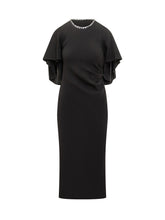 Pinko Abito Nero con Dettagli Gioiello - Abbigliamento Donna | $store$