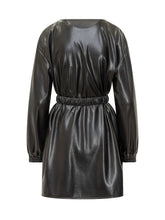 Pinko Abito Corto in Ecopelle con Cintura Logo - Abbigliamento Donna | $store$