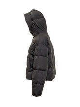 Pinko Short Black Hooded Puffer Jacket - COLLEZIONE TEAM EC | $store$