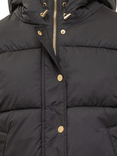 Pinko Short Black Hooded Puffer Jacket - COLLEZIONE TEAM EC | $store$