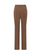 Pinko Pantalone Dritto Marrone - Abbigliamento Donna | $store$