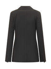 Pinko Granaglie Black Single-Breasted Blazer - COLLEZIONE TEAM EC | $store$