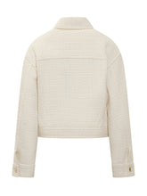 Pinko Ivory Tweed Jacket with Gold Buttons - COLLEZIONE TEAM EC | $store$