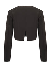 Pinko Short Black Bolero Jacket - COLLEZIONE TEAM EC | $store$
