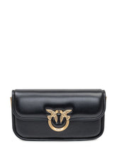 Pinko Borsa Love Mini Bag in Pelle Nera - Borse A Spalla Donna | $store$