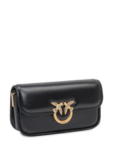 Pinko Borsa Love Mini Bag in Pelle Nera - Borse A Spalla Donna | $store$