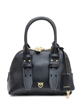 Pinko Bowling Bag Mini in Pelle Nera - Borse A Mano Donna | $store$