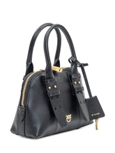Pinko Bowling Bag Mini in Pelle Nera - Borse A Mano Donna | $store$
