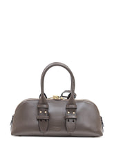 Borsa Bowling Baguette in Pelle Pinko Marrone - Borse A Mano Donna | $store$