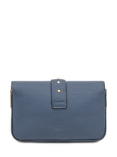Pinko Borsa Love Mini in Pelle Martellata Blu - Borse A Spalla Donna | $store$