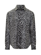 Versace Camicia Animalier in Seta - Abbigliamento Uomo | $store$