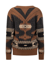 Cardigan in Lana con Motivo Jacquard Alanui - Abbigliamento Uomo | $store$