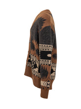 Cardigan in Lana con Motivo Jacquard Alanui - Abbigliamento Uomo | $store$