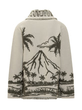 Alanui Cardigan Jacquard con Motivo Tropicale - Abbigliamento Uomo | $store$