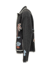 Alanui Giacca Ricamata con Motivo Palme - Abbigliamento Uomo | $store$