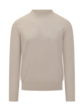 Crew Neck Wool Sweater Paolo Pecora - COLLEZIONE TEAM EC | $store$