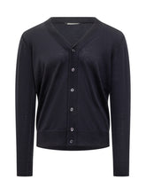 Paolo Pecora Blue Wool Cardigan - COLLEZIONE TEAM EC | $store$