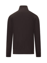 Paolo Pecora Brown Half-Zip Sweater - COLLEZIONE TEAM EC | $store$