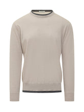 Paolo Pecora Beige Crewneck Sweater - COLLEZIONE TEAM EC | $store$
