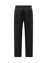 Paolo Pecora Black Straight Pants - COLLEZIONE TEAM EC | $store$