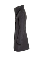 Cappotto Courrèges in Lana con Collo Asimmetrico - Abbigliamento Donna | $store$