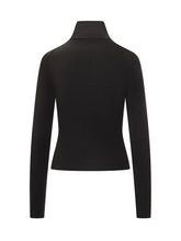 Maglia nera Courrèges a collo alto - Abbigliamento Donna | $store$