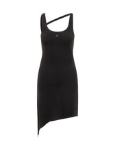 Courrèges asymmetric black dress - COLLEZIONE TEAM EC | $store$