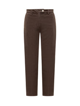 Re-Hash Brown Slim Fit Pants - COLLEZIONE TEAM EC | $store$