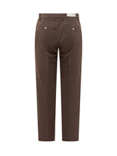 Re-Hash Brown Slim Fit Pants - COLLEZIONE TEAM EC | $store$