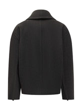 Lanvin Short Peacoat in Lana - Abbigliamento Uomo | $store$