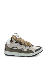 Lanvin Beige Low Top Sneakers with Maxi Laces - COLLEZIONE TEAM EC | $store$