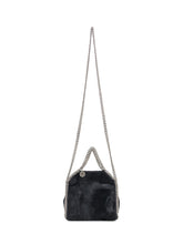 Borsa Falabella Tiny Stella McCartney in Eco Pelliccia Nera - Borse A Spalla Donna | $store$