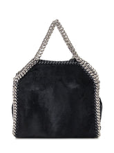 Borsa Falabella Tiny Stella McCartney in Eco Pelliccia Nera - Borse A Spalla Donna | $store$