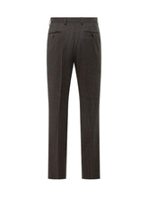 Zegna Grey Wool Trousers with Pleat - COLLEZIONE TEAM EC | $store$